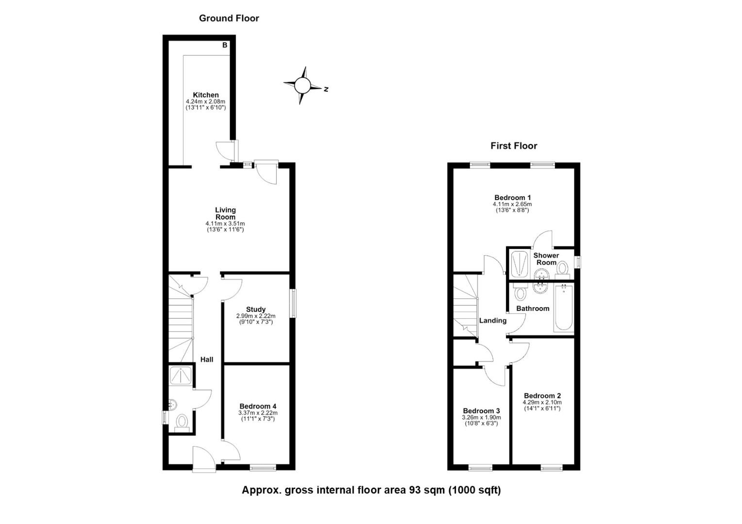 81, Sturton Street, Cambridge floorplan