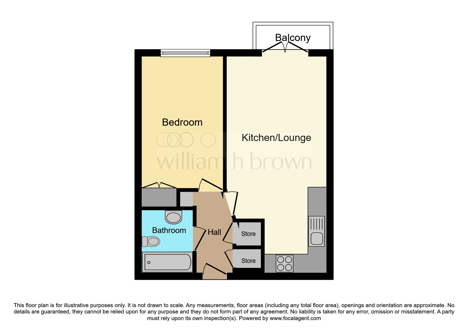 Goodes Court, Royston floorplan