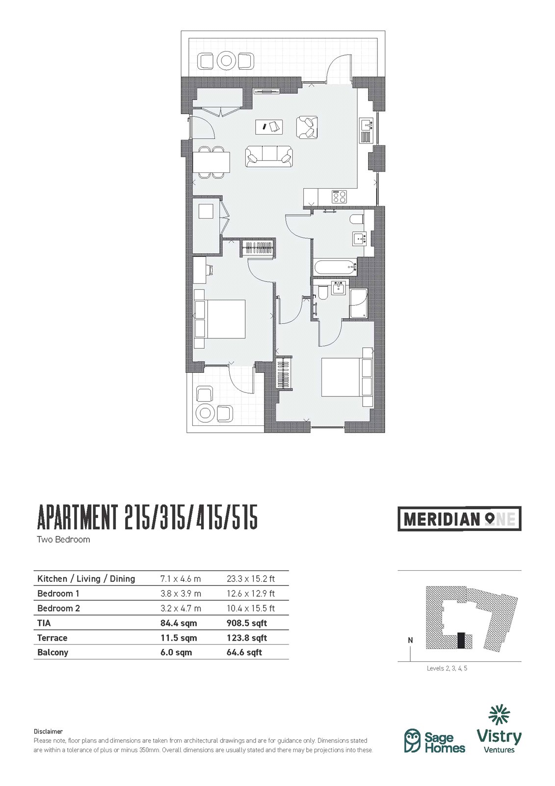 Smallcopper House, London floorplan