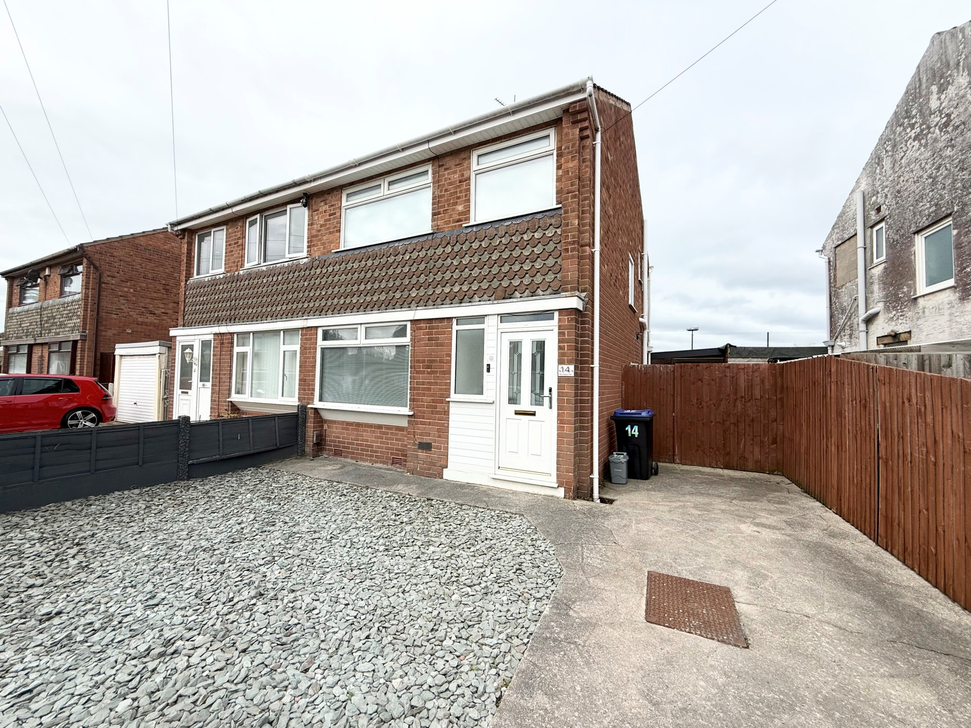 3-bed semi-detached on 14, Wimbledon Avenue, Thornton-Cleveleys, £1,000/mo