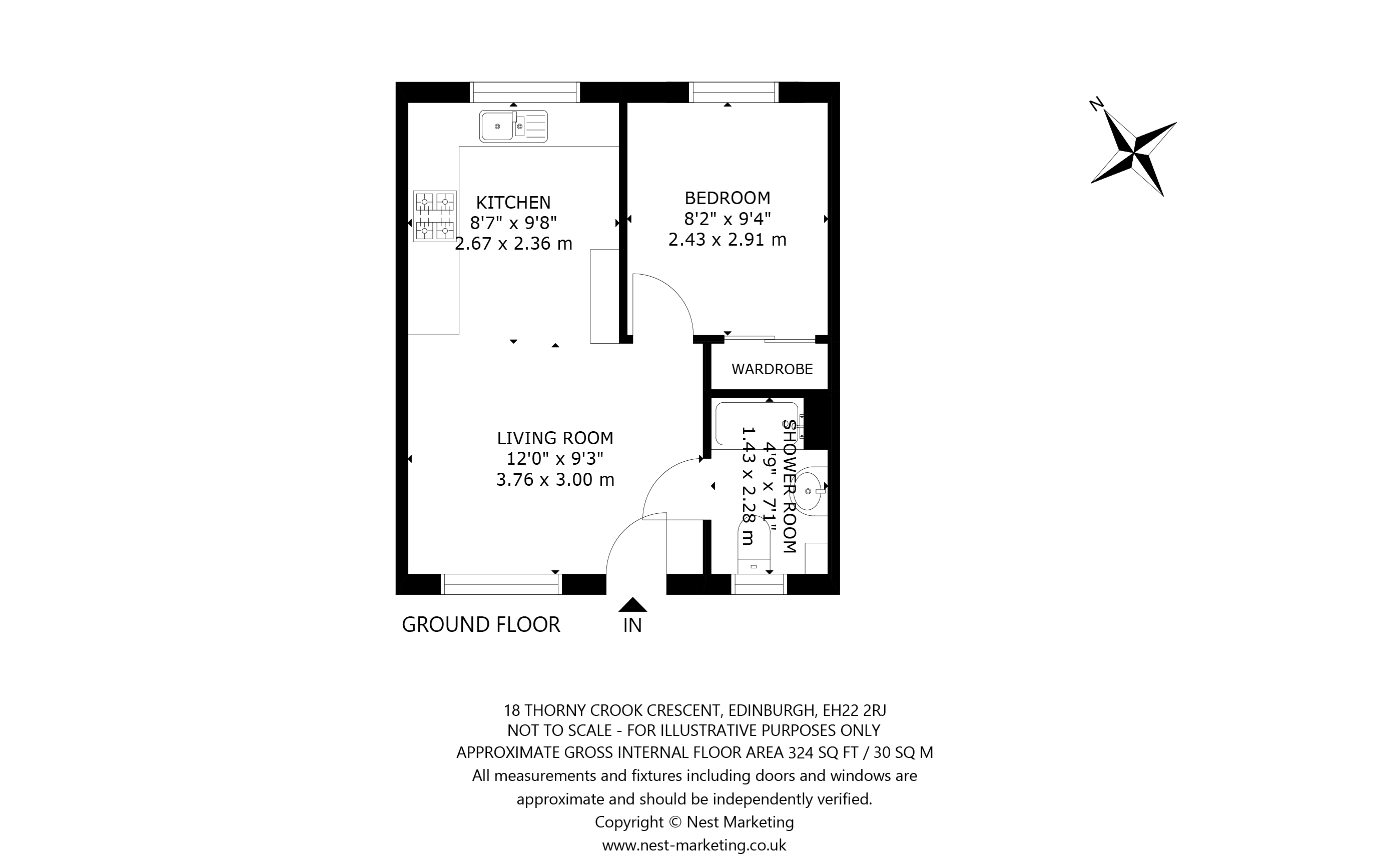 18, Thorny Crook Crescent, Dalkeith floorplan