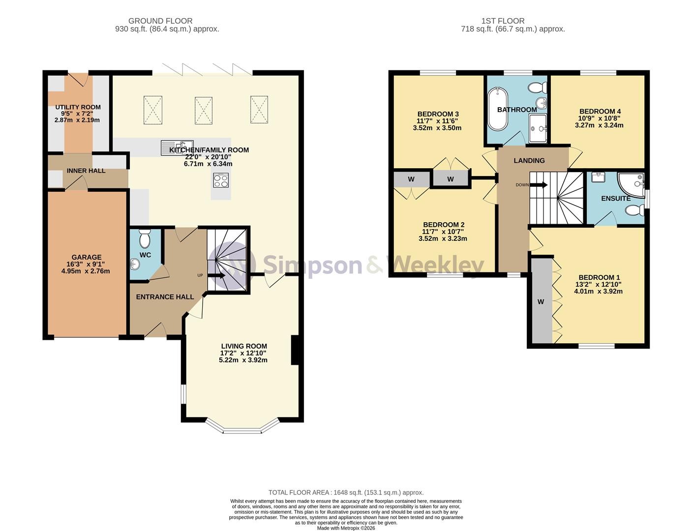 136, Greenacre Drive, Rushden floorplan