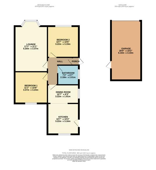 8, Spencers Drive, Preston floorplan