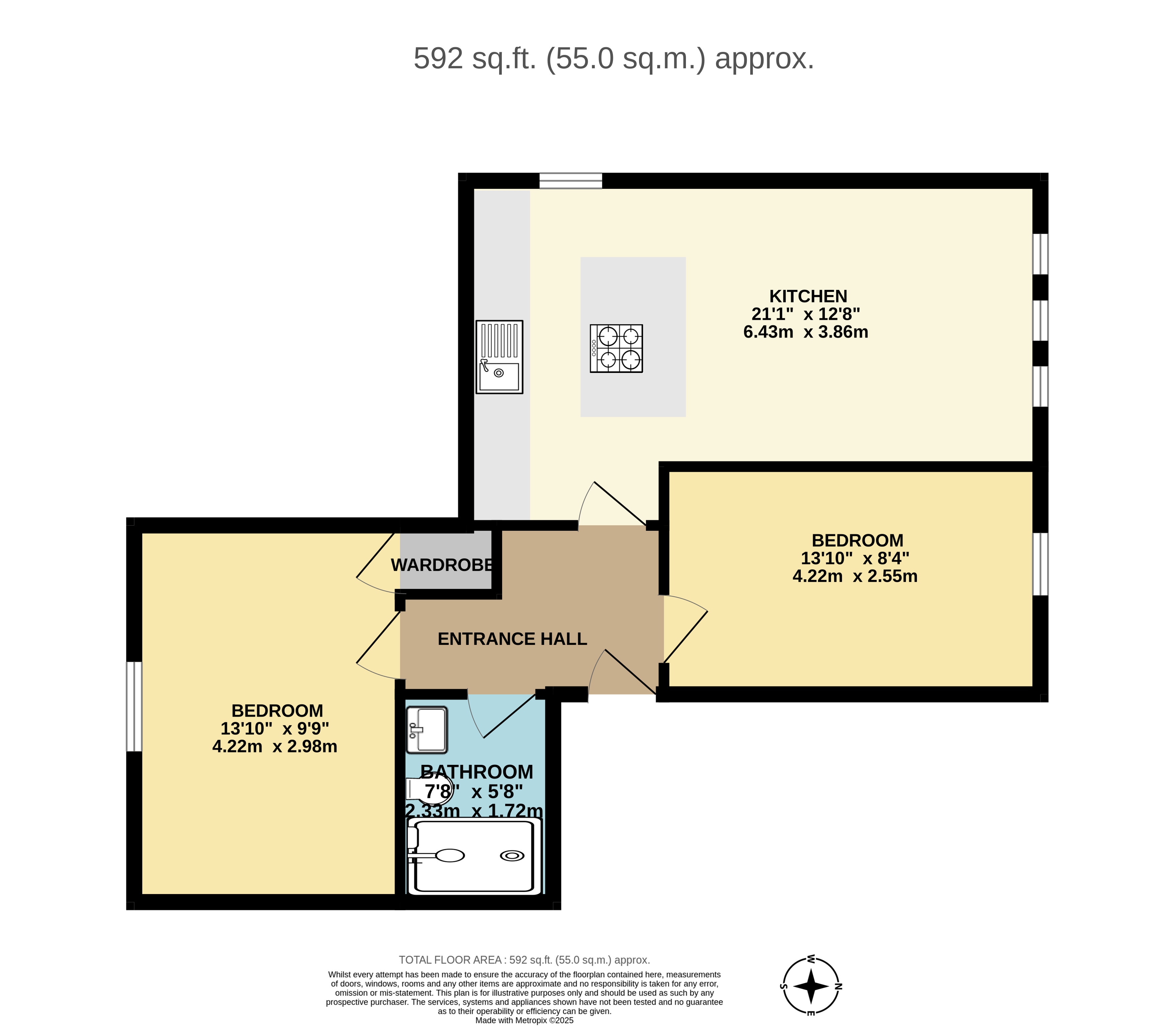 6, Ellenborough Park South , Weston-super-Mare floorplan