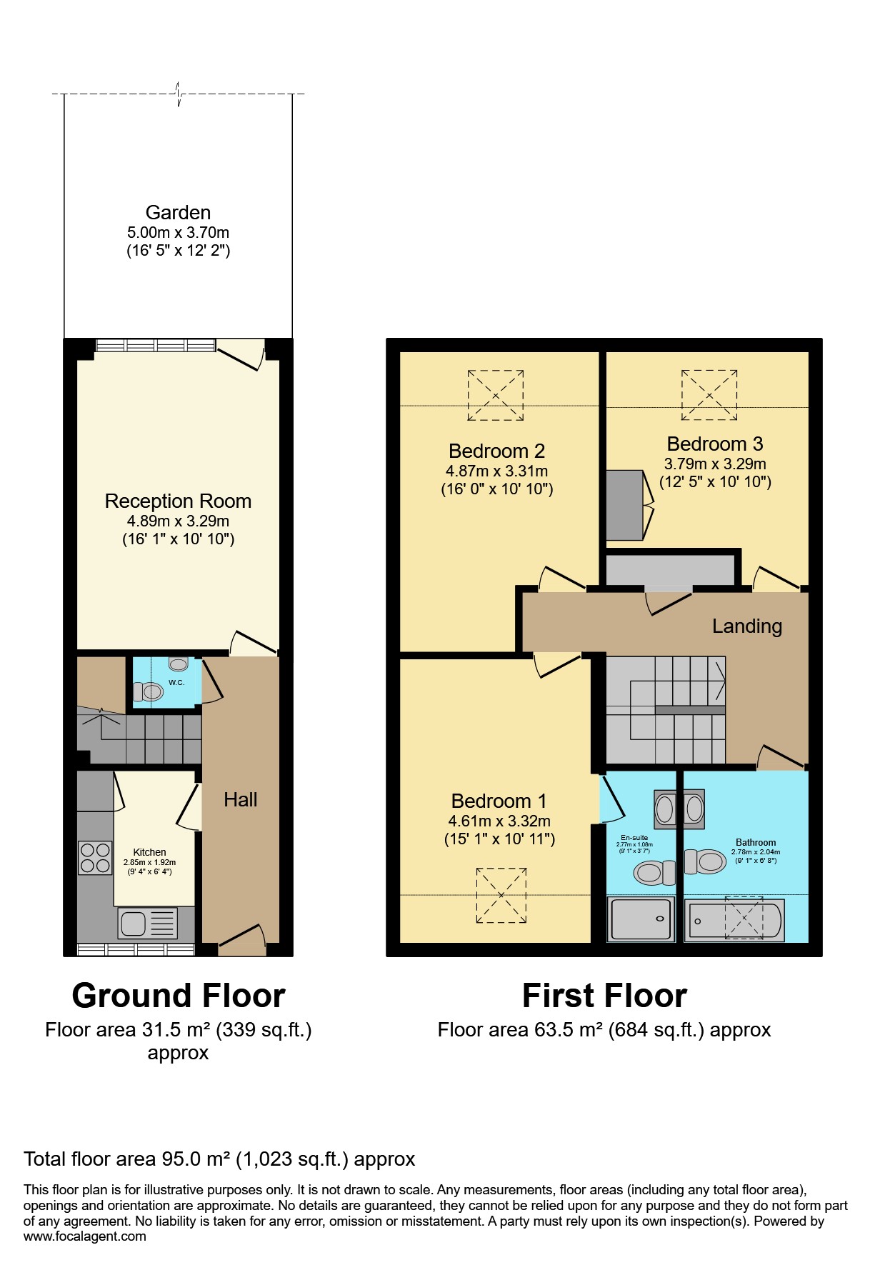 Arras Avenue, Morden floorplan