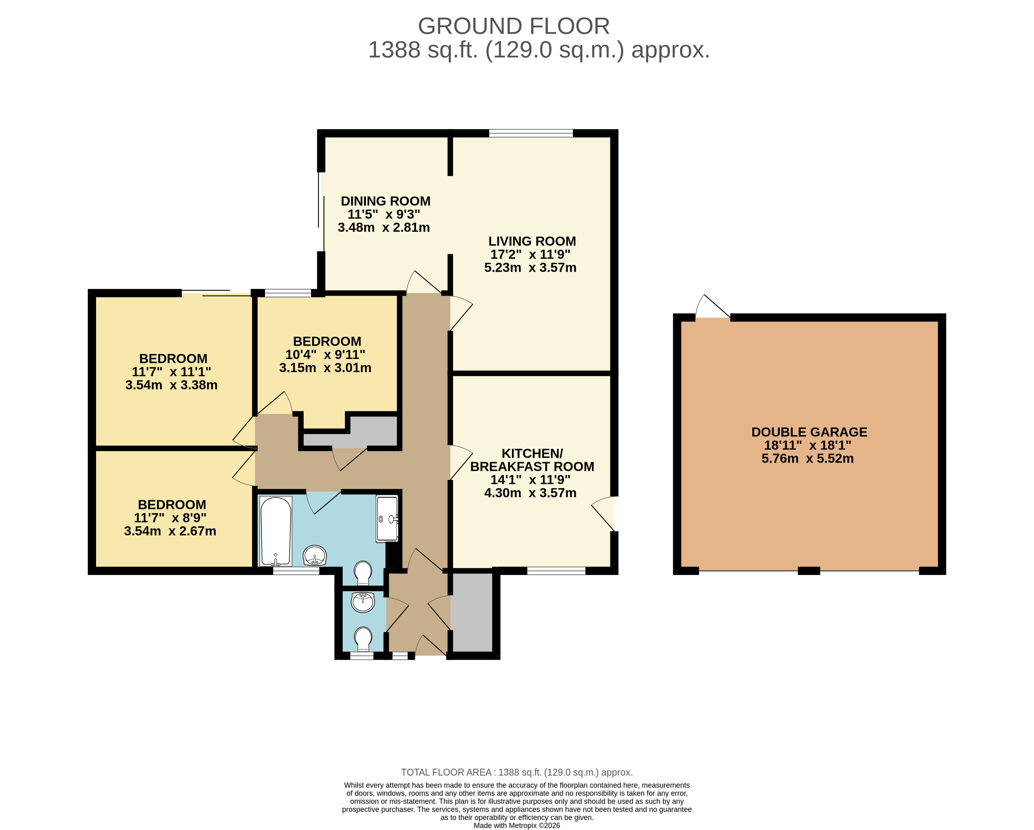 Fairways, Milton Keynes floorplan