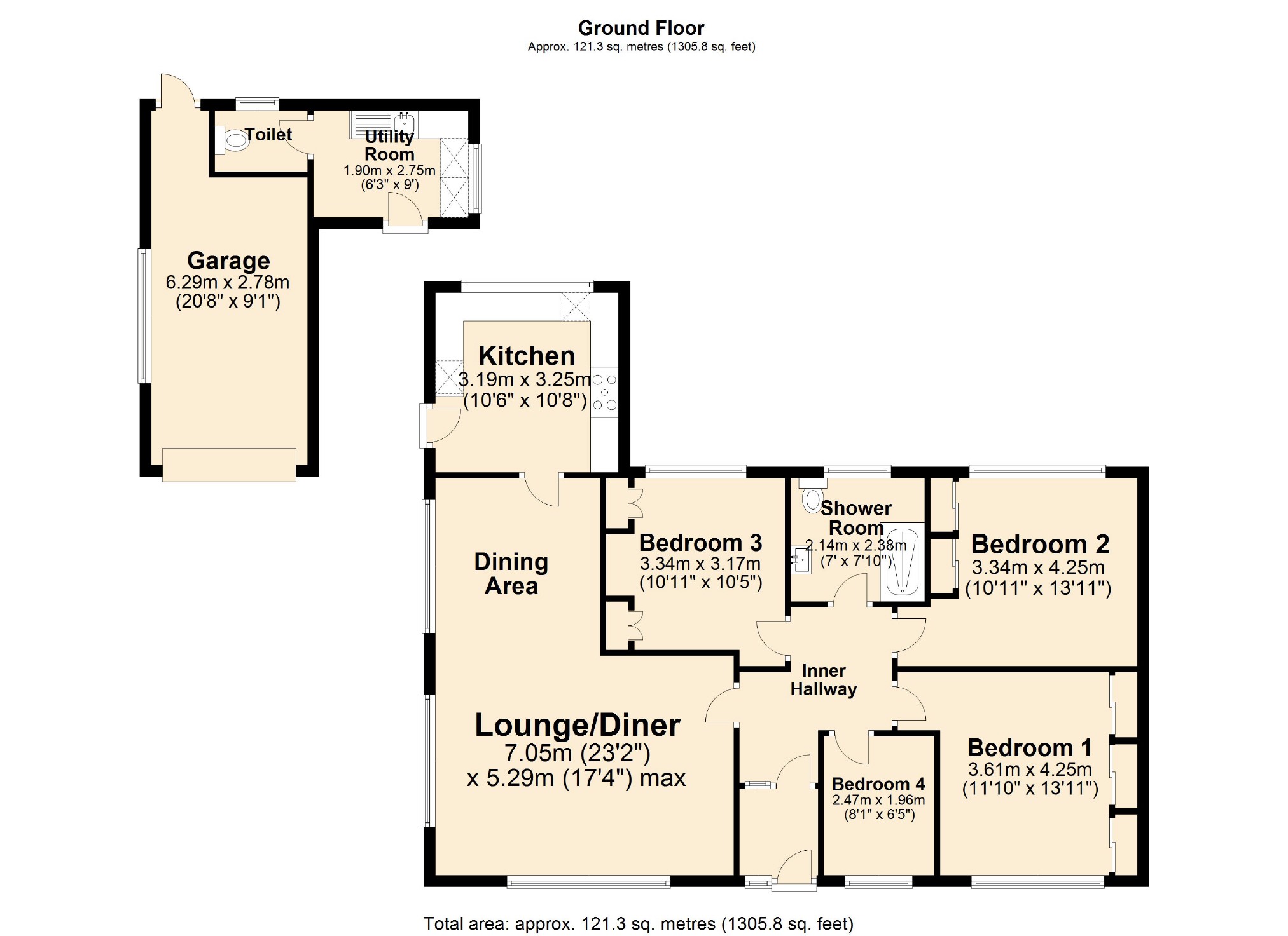 Hartside Close, Brockwell, Chesterfield S40, 4 bedroom detached