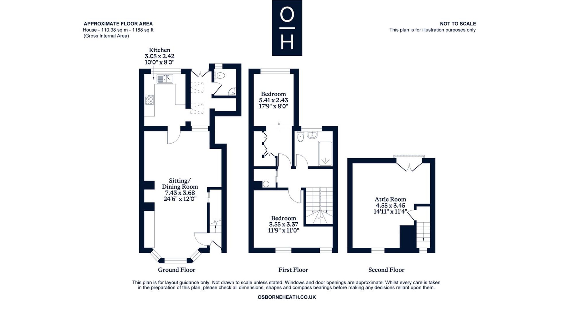 68 Upper Village Road, Ascot floorplan