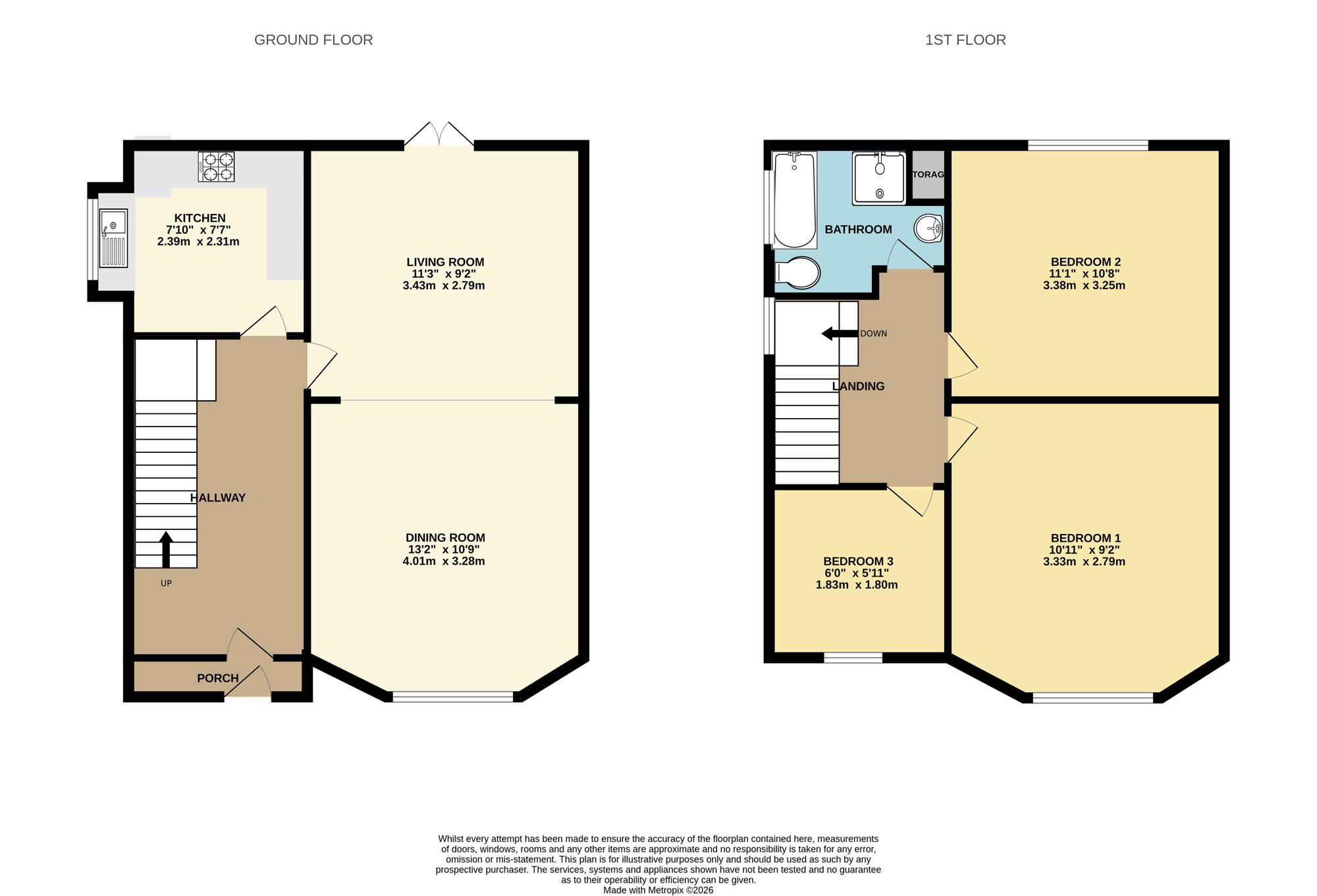 7 Galloway Drive, Manchester floorplan