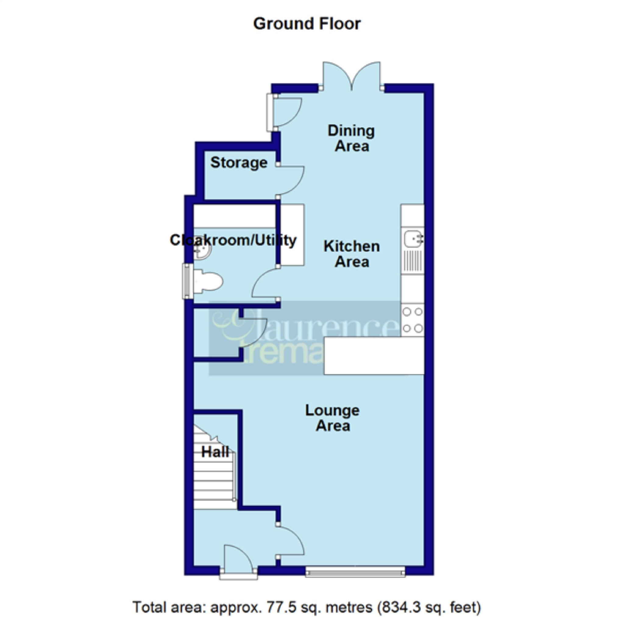 Byfield Road, Woodford Halse, Northamptonshire NN11, 2 bedroom semi