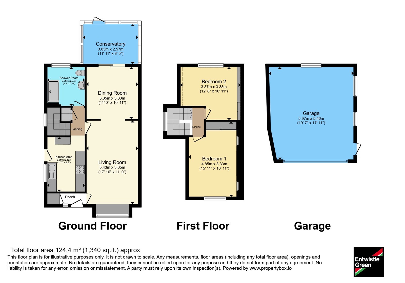 107, Kipling Drive, Lancashire floorplan