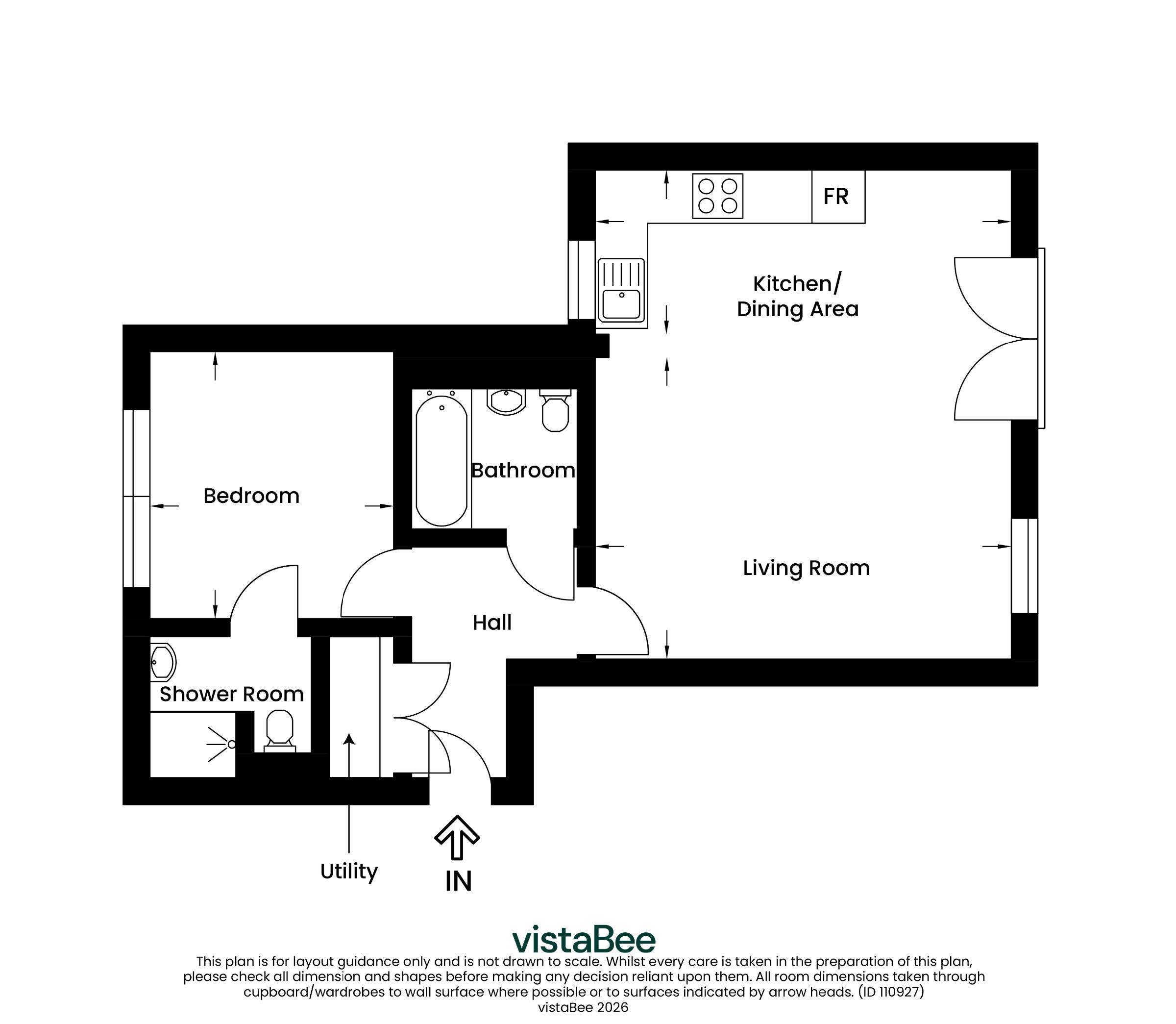 2/1, 3 Barrland Court, Glasgow floorplan