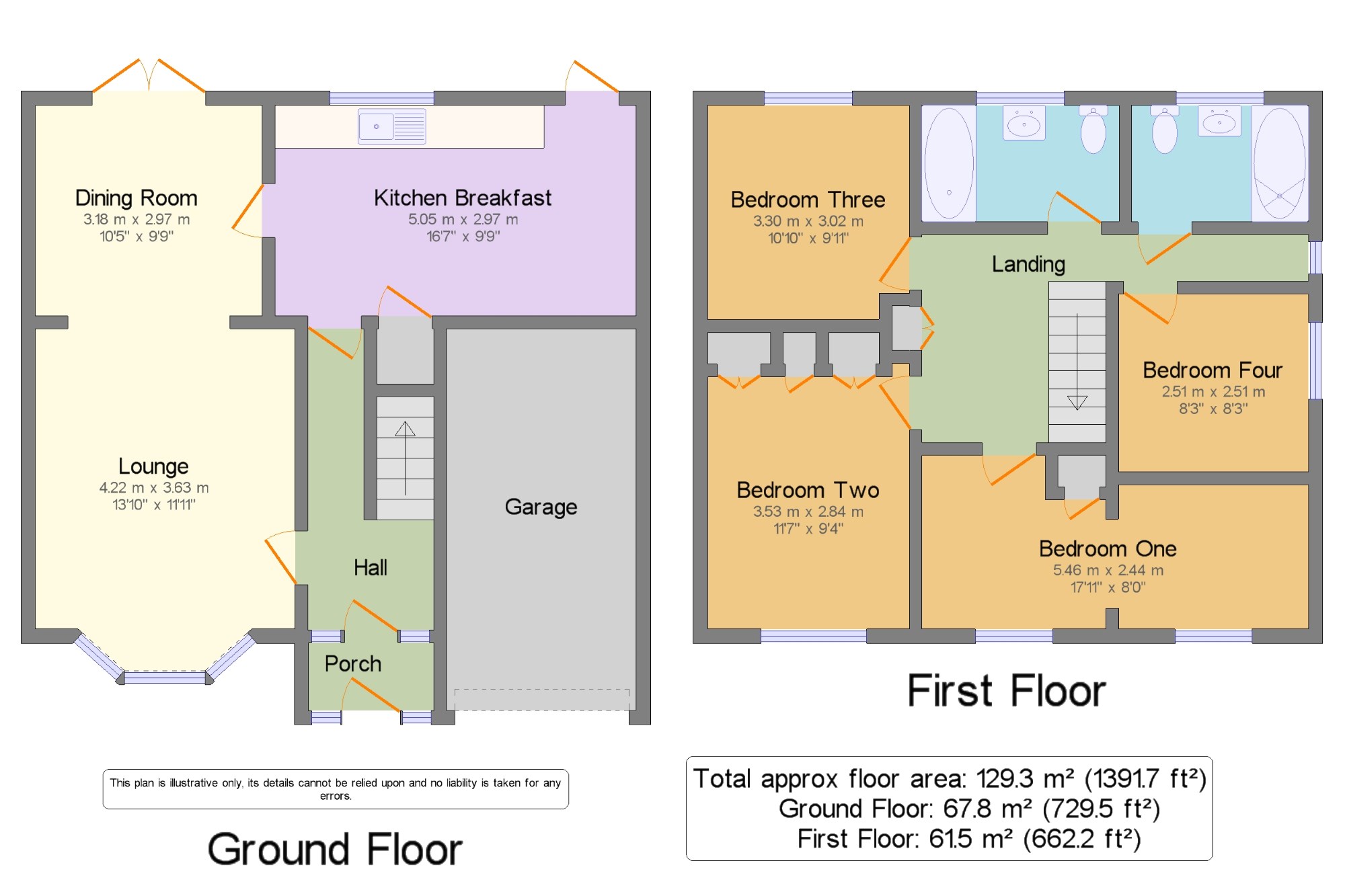 4 Bedrooms Semi-detached house for sale in Woolfield, Sandy, Bedfordshire, England SG19