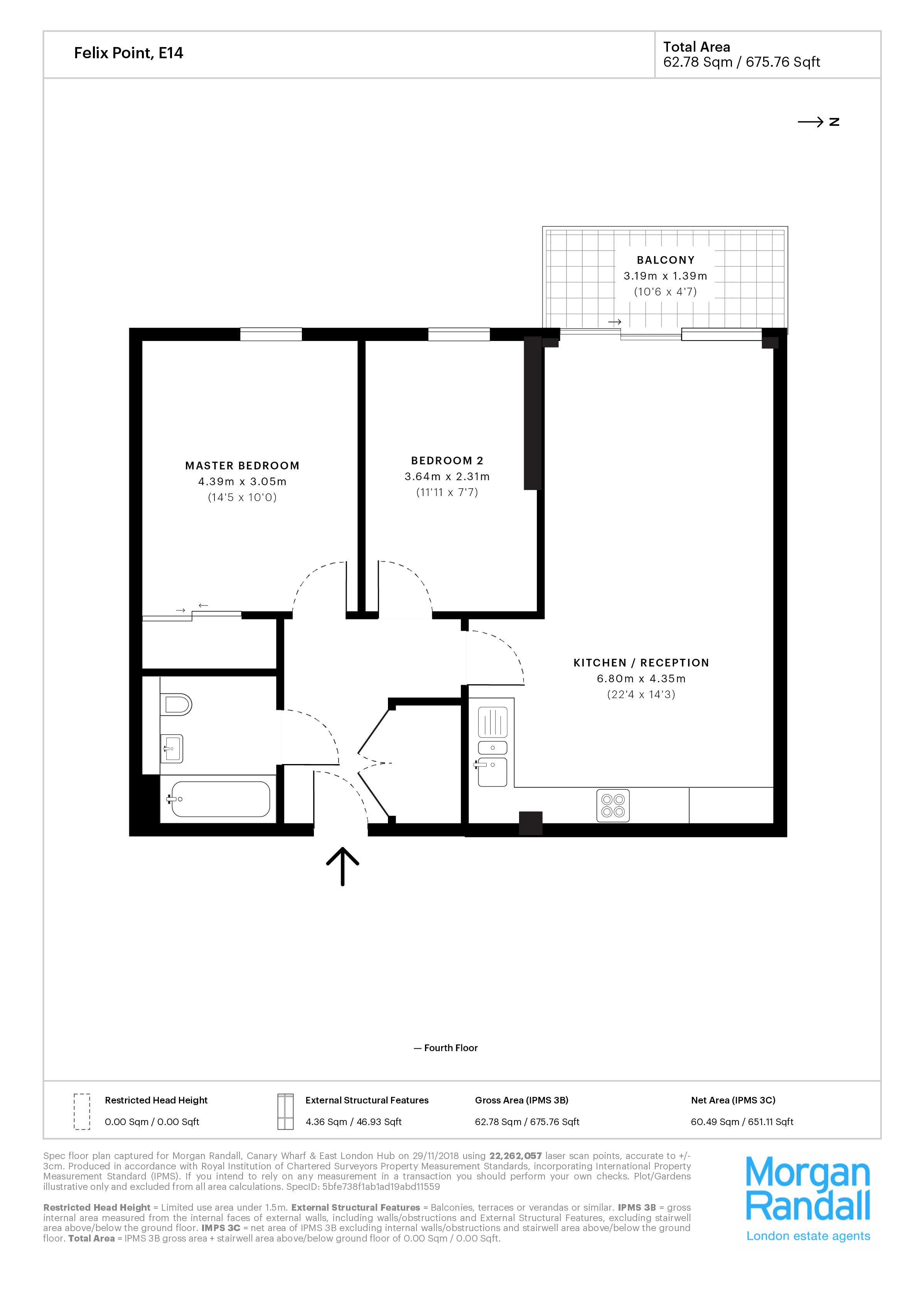 2 Bedrooms Flat for sale in Epstein Square, London E14