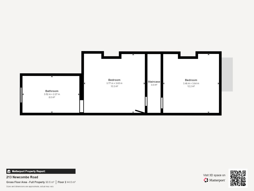 213, Newcombe Road, Birmingham floorplan
