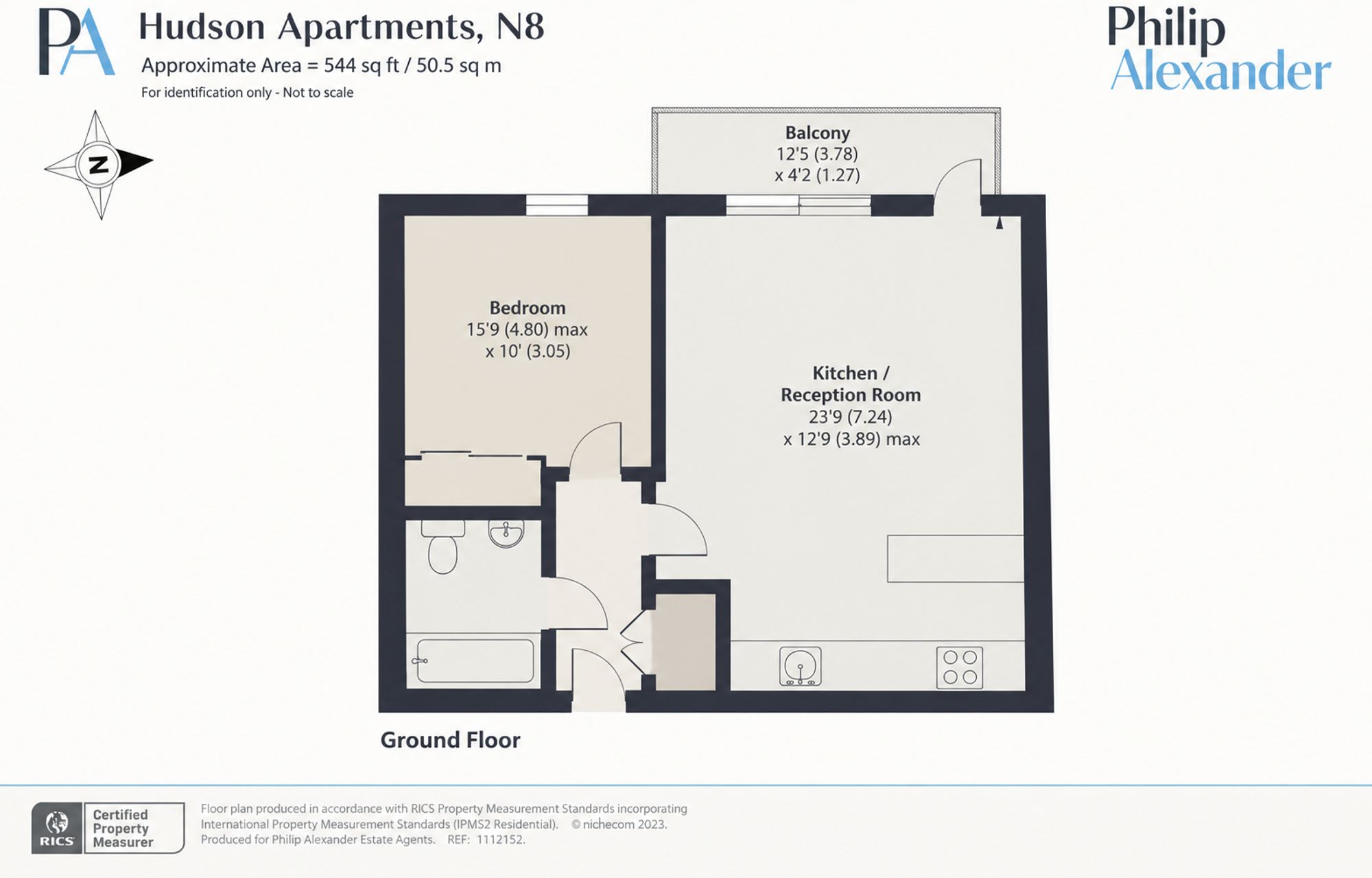 91 Hudson Apts Chadwell Lane, London, London floorplan