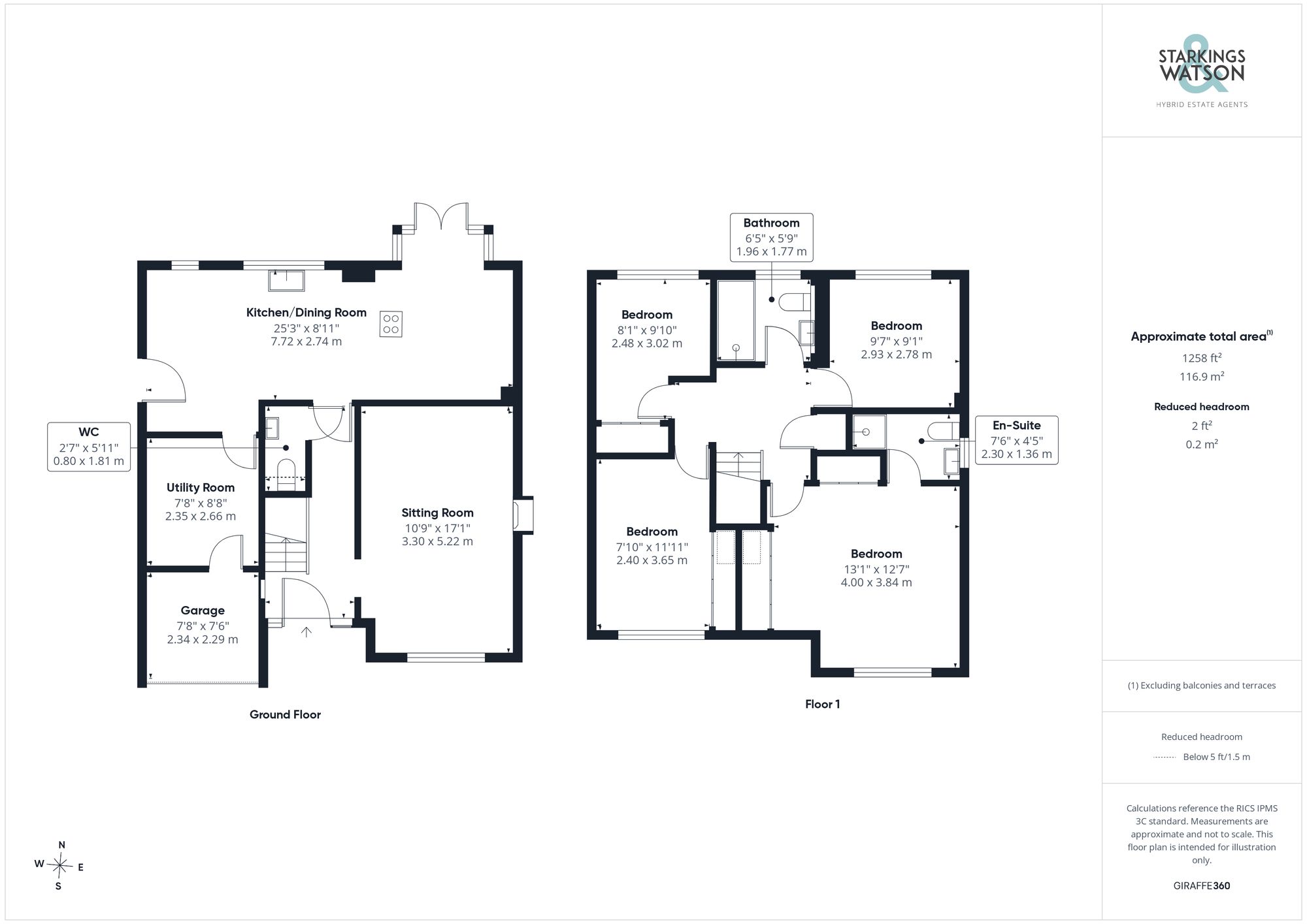 18 Waller Close, Norwich floorplan