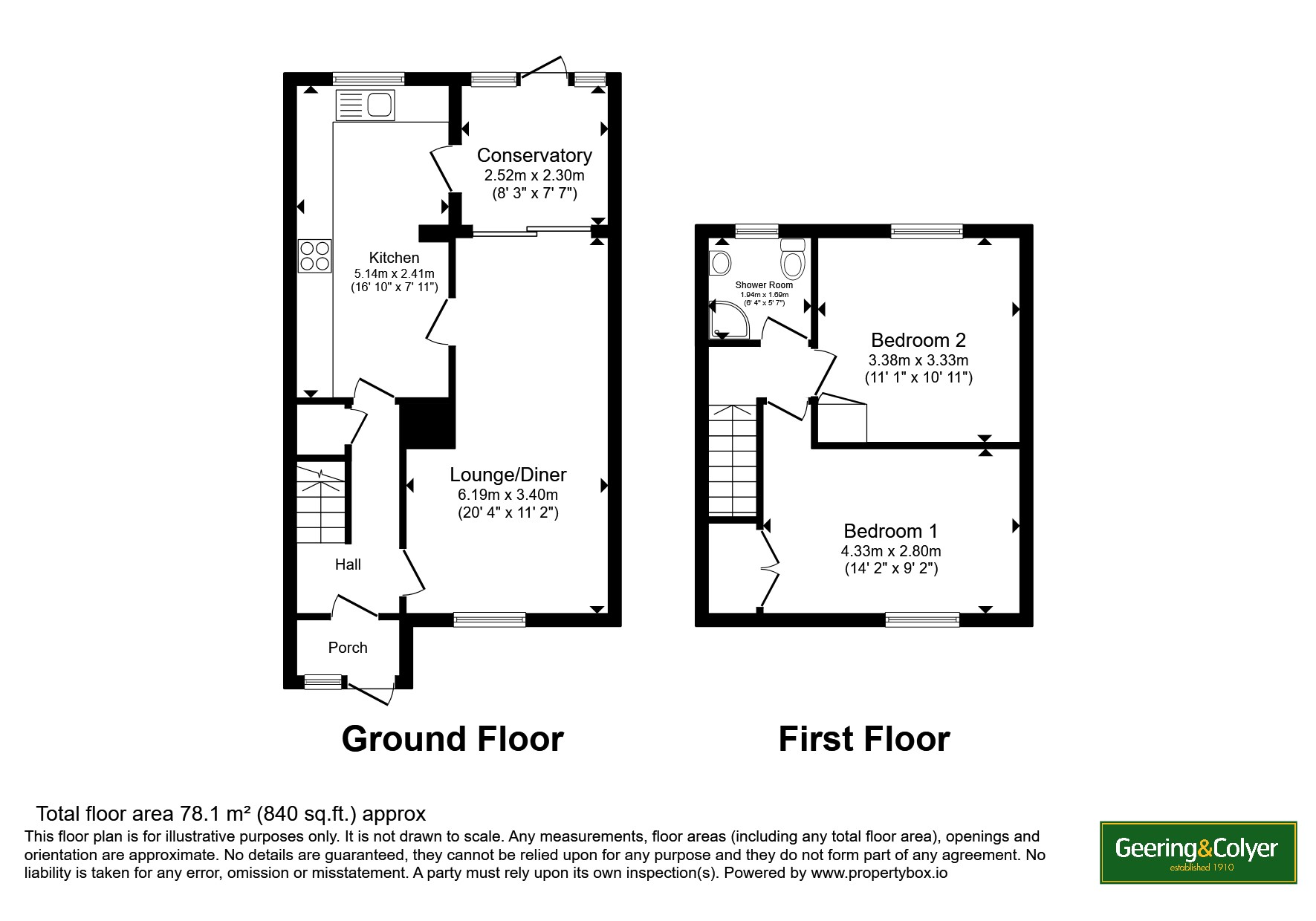 24, Langport Road, Kent floorplan