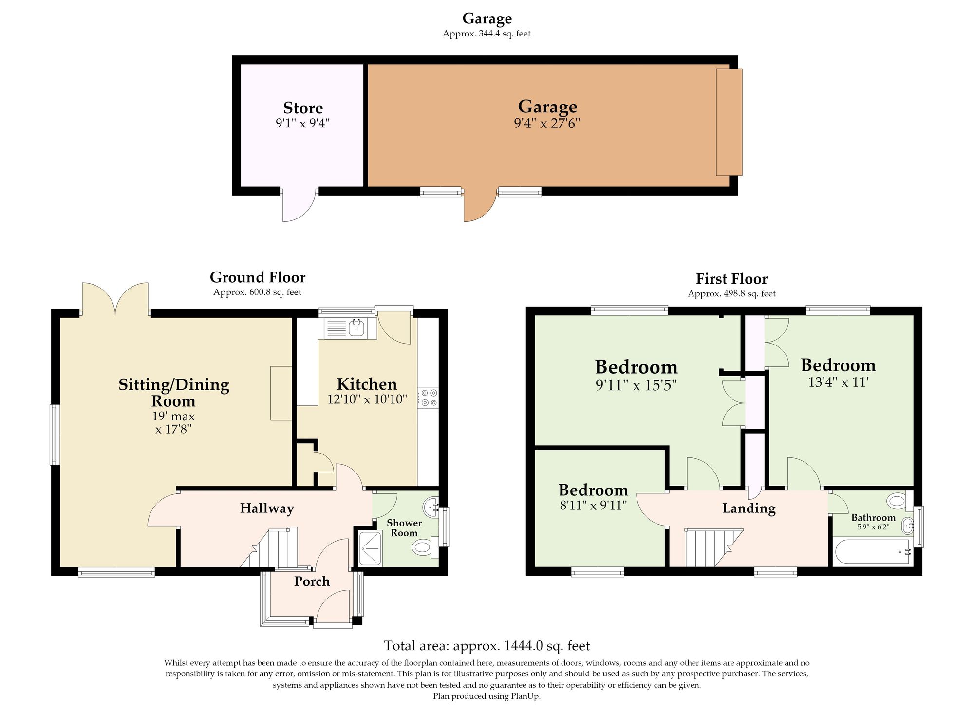 Woodstock Thornham Road, Eye floorplan