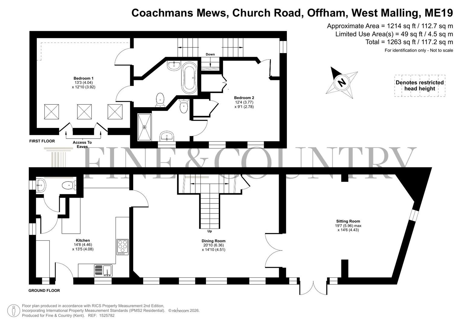 Coachmans Mews, Church Road, West Malling floorplan