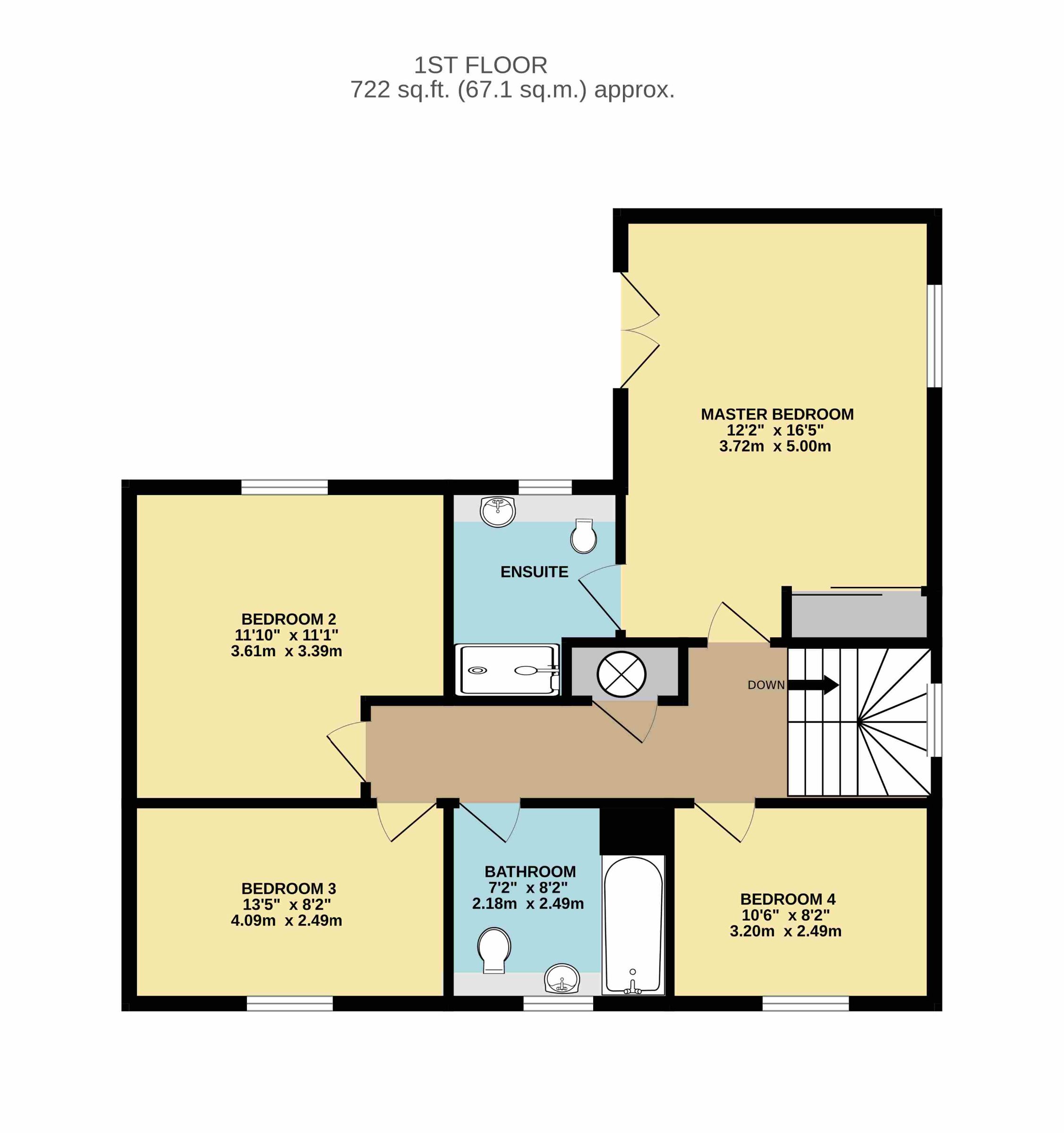 6 Brimstone Drive, Faversham floorplan