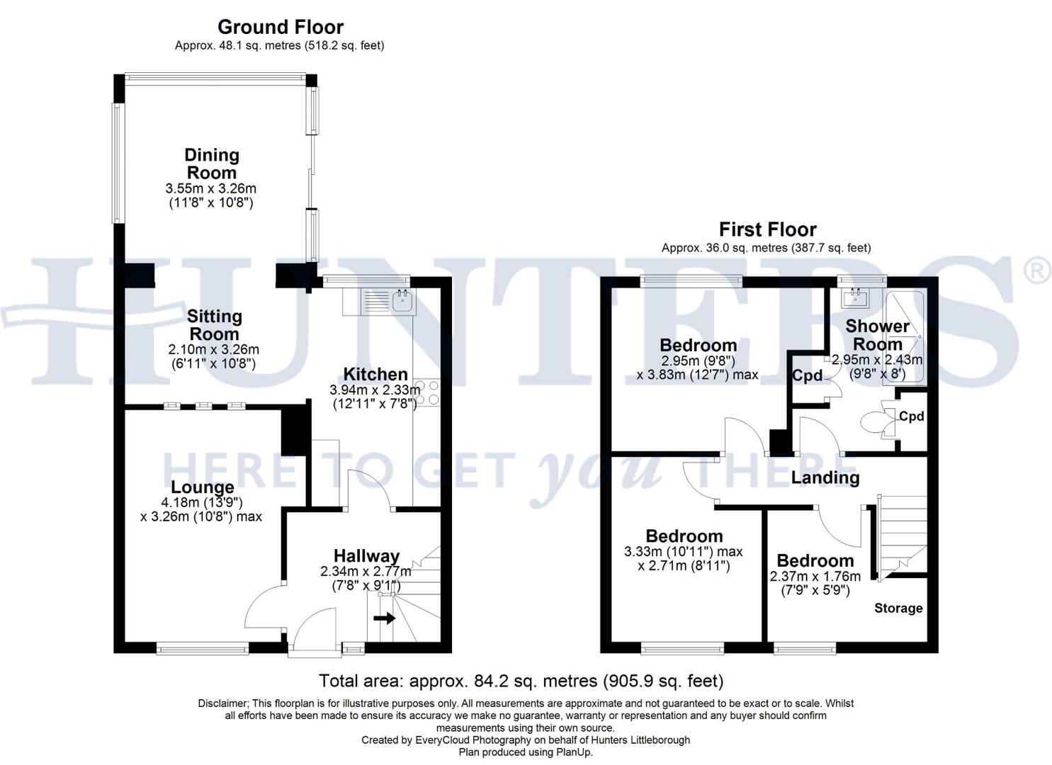 7, Norfolk Close, Littleborough floorplan