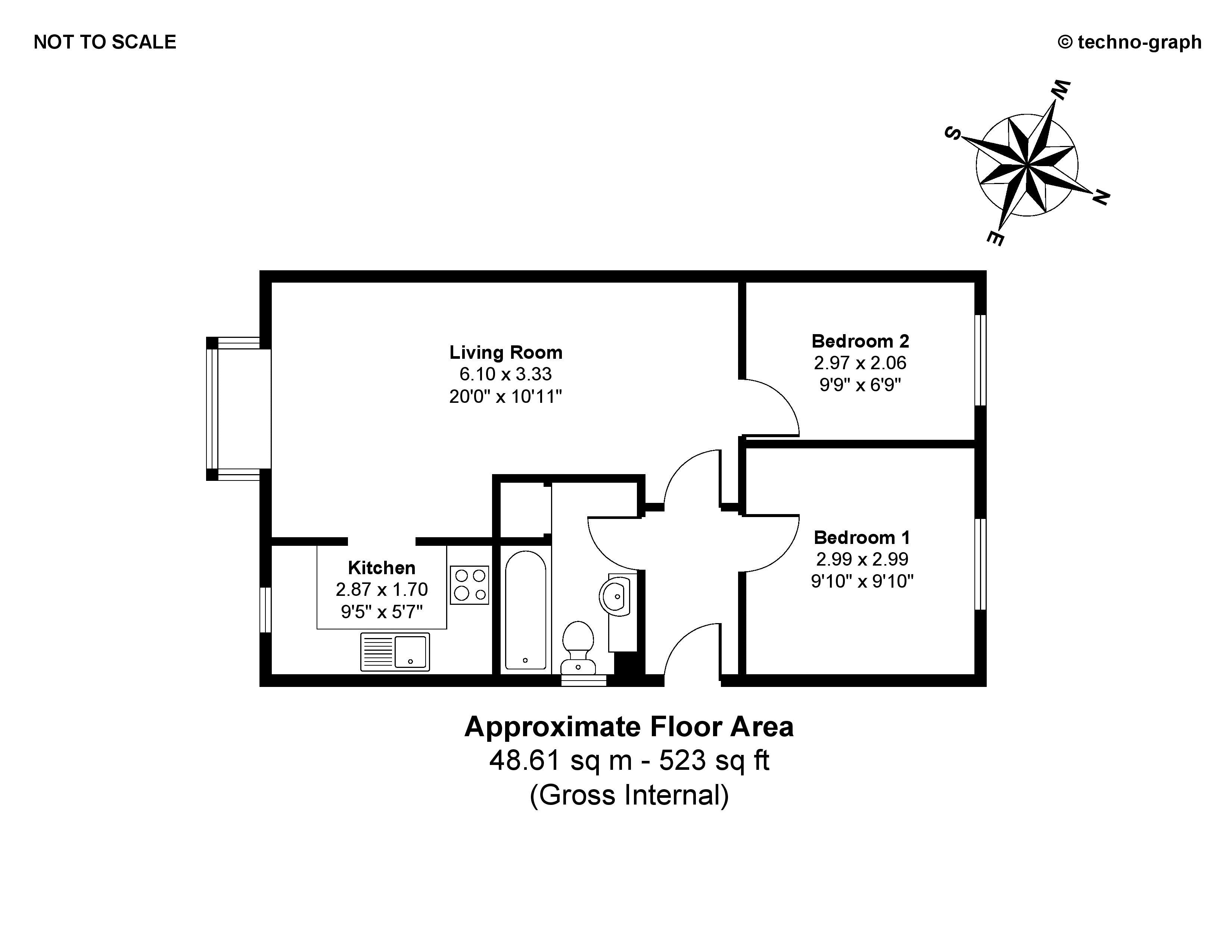 2 bed flat for sale in Gunthorpe Road, Marlow SL7 Zoopla