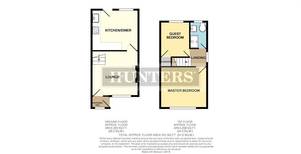 2 Bedrooms End terrace house for sale in Walton Chase, Thorp Arch, Wetherby LS23