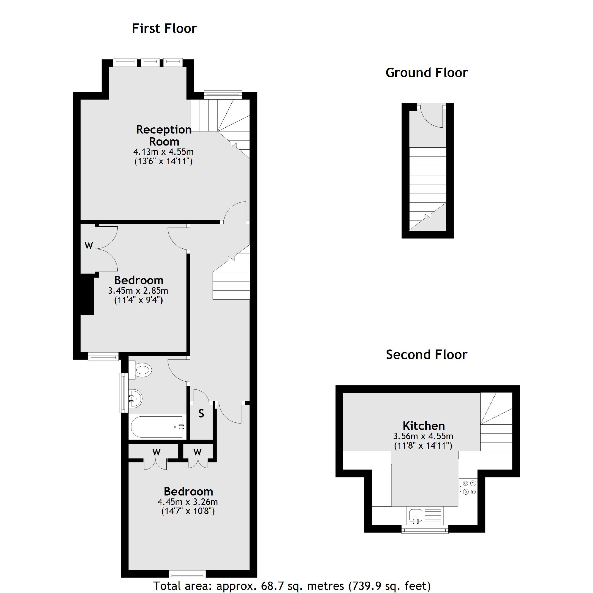 34a, Kent Road, London floorplan