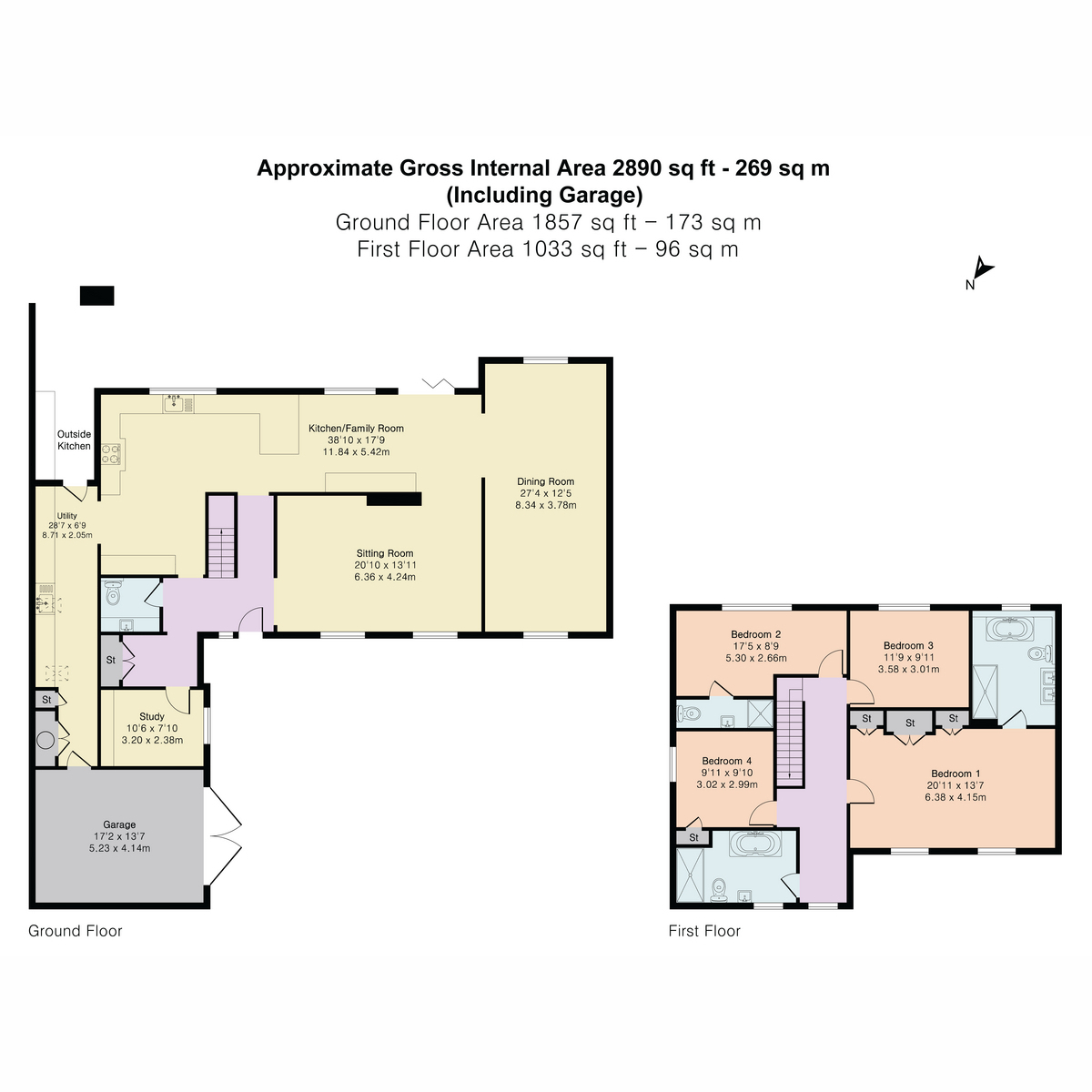 Orchard House, White Road, East Hendred floorplan