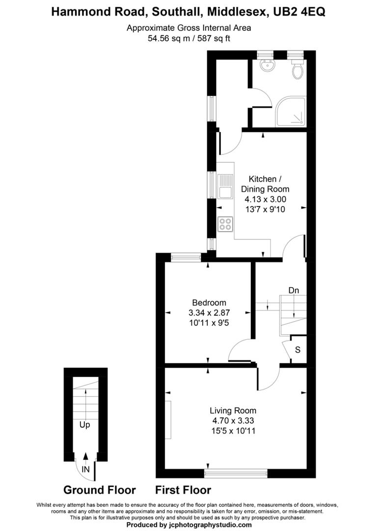 77A, Hammond Road, Middlesex floorplan
