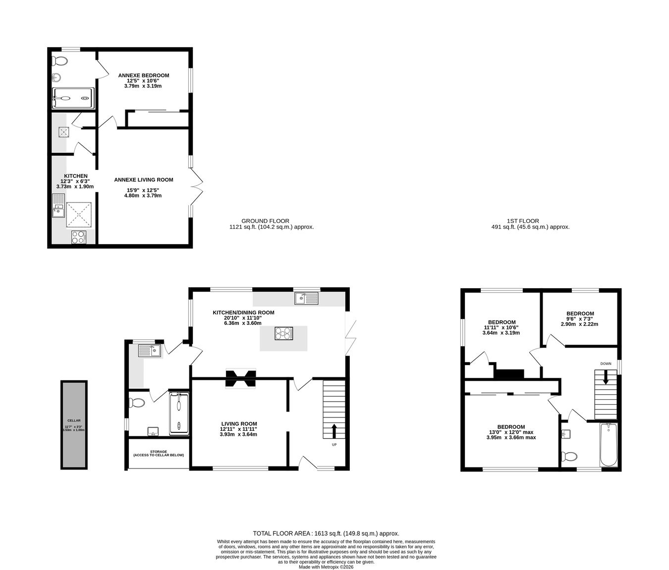 38, Alma Way, Surrey floorplan