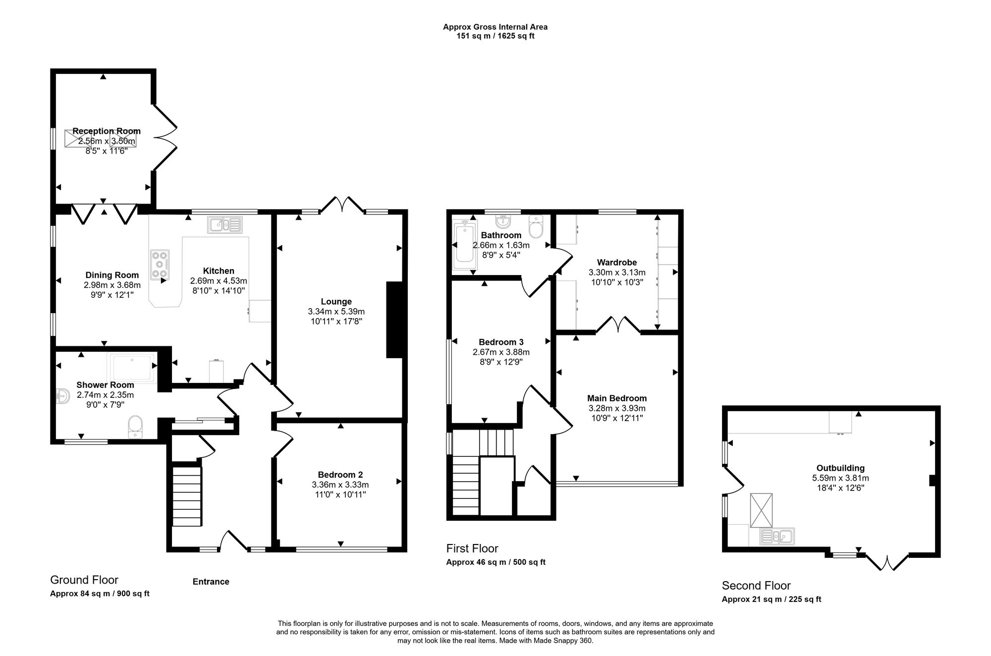 7 Exford Avenue, Wigan floorplan