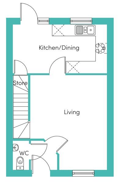 Lapwing Way, Whiteley floorplan