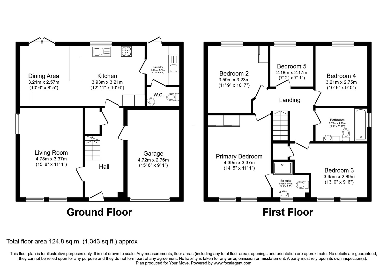 15, Meadow Lane, Cumbria floorplan