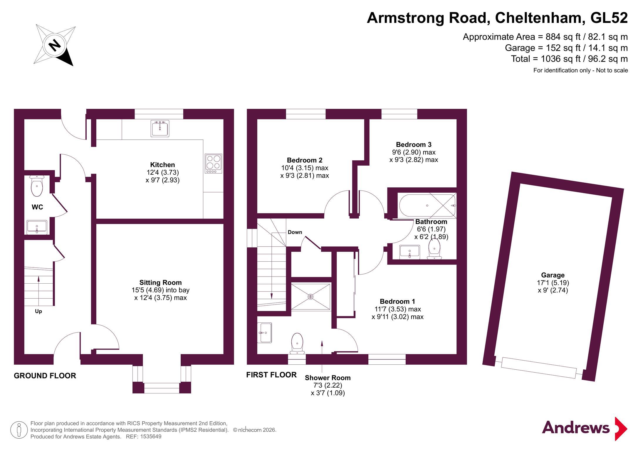 Armstrong Road, Cheltenham floorplan