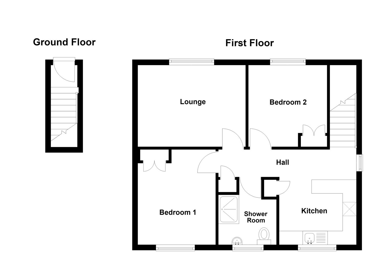 West Street, Wroxall floorplan
