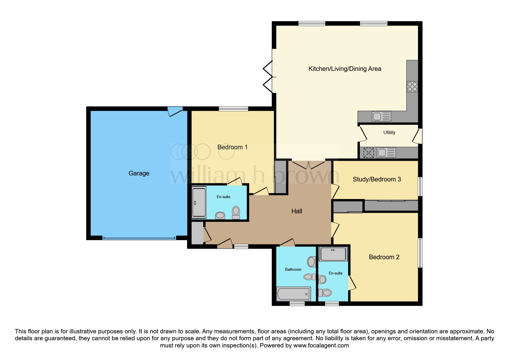 Plot 3, Beaufort Gardens, Braintree floorplan