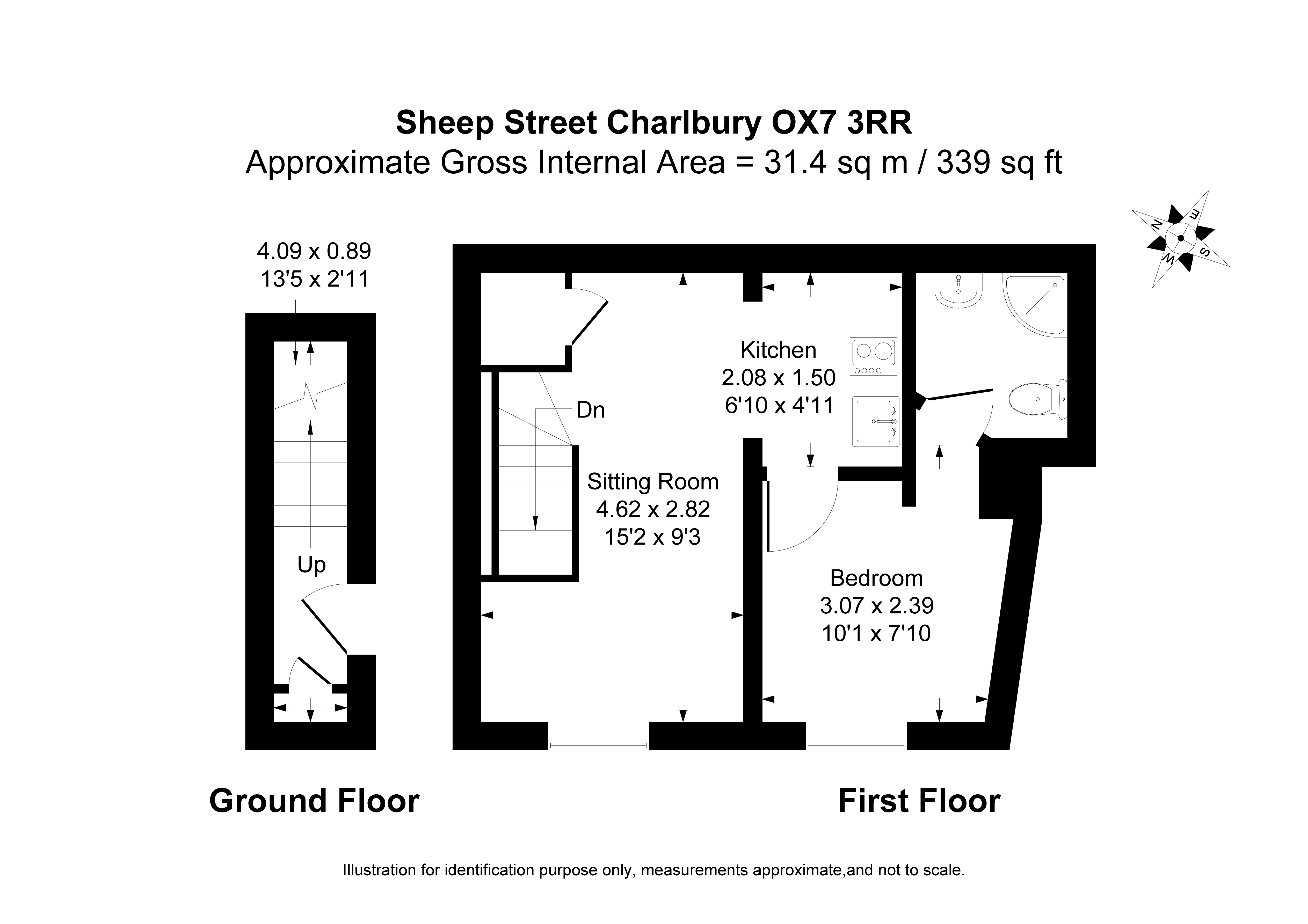 37b, Sheep Street, Oxfordshire floorplan