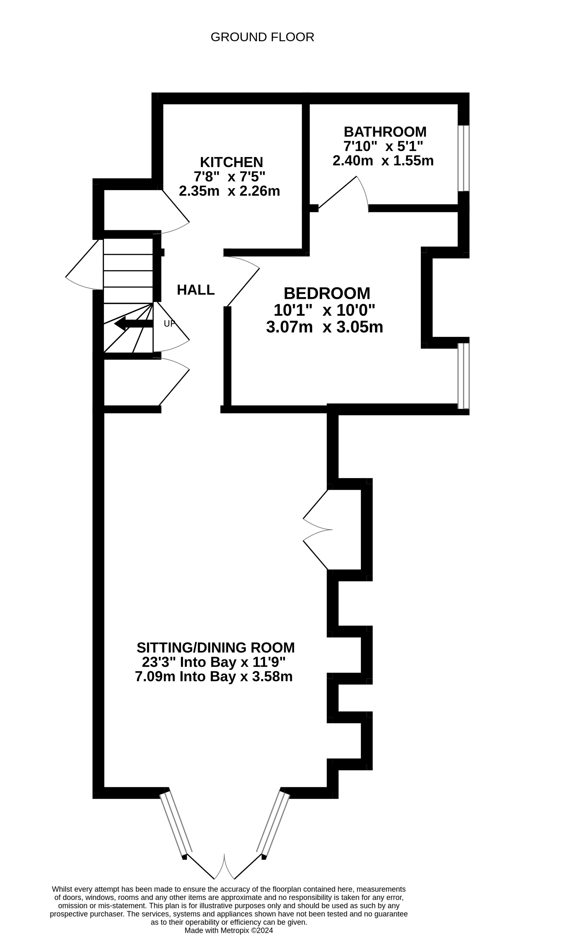 Flat C, 26, Fonnereau Road, Suffolk floorplan