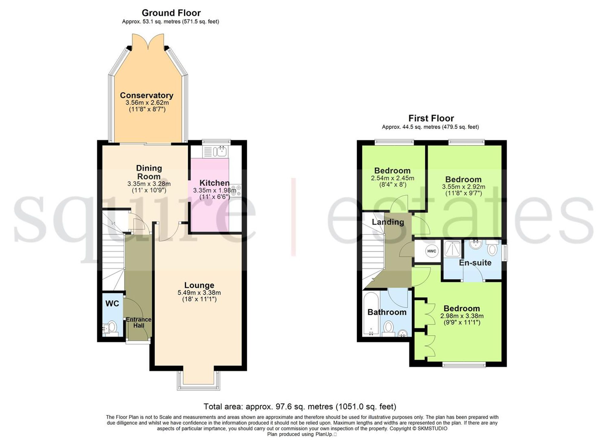 2 Thorne Close, Hemel Hempstead floorplan