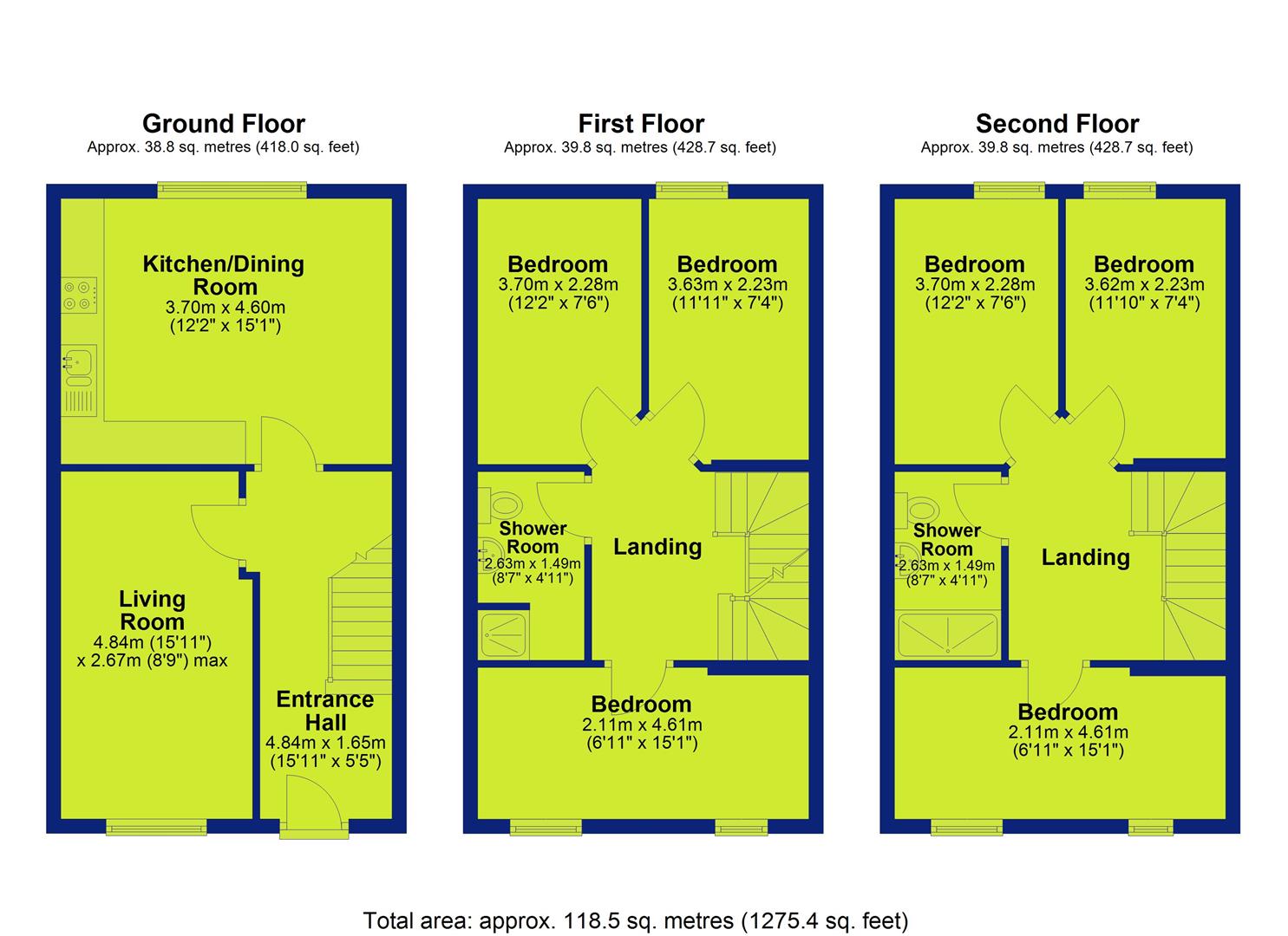 54, Peveril Street, Nottingham floorplan