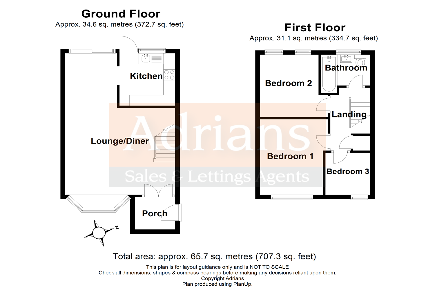 44, Petunia Crescent, Springfield, Chelmsford floorplan