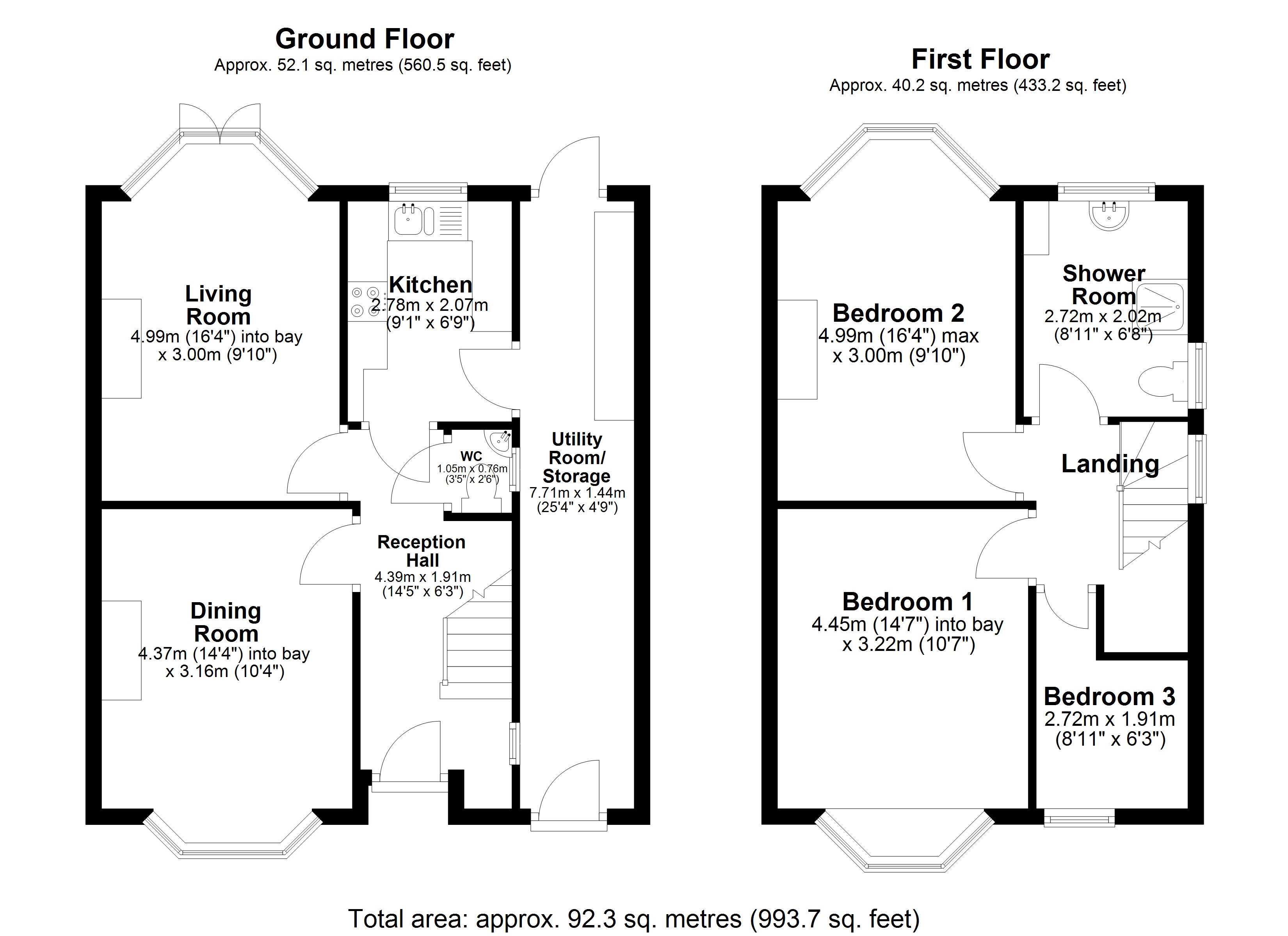 10, Pearl Grove, Birmingham floorplan