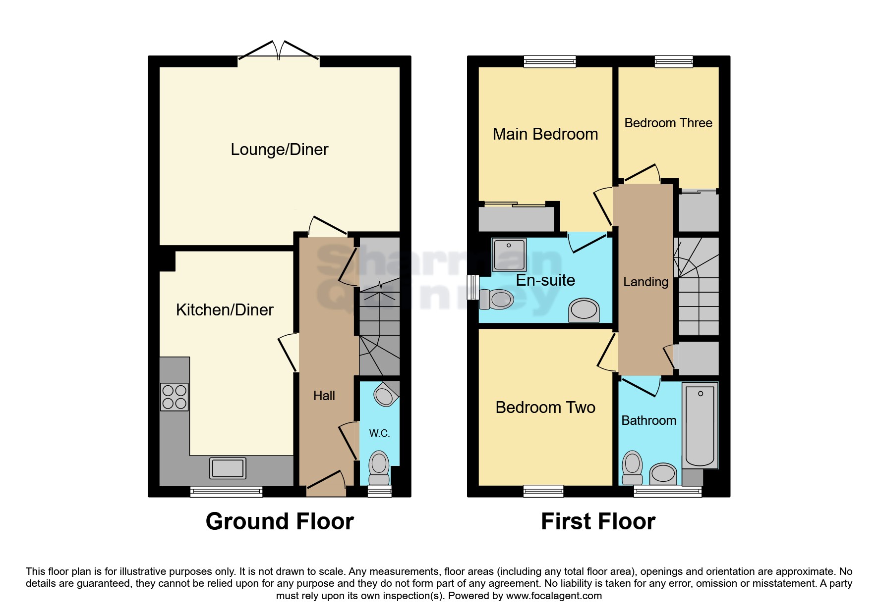 20, Turner Road, Peterborough floorplan