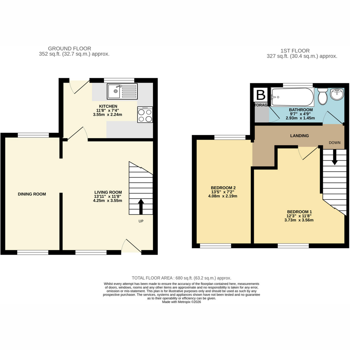 5, Aldsworth Court, Witney floorplan