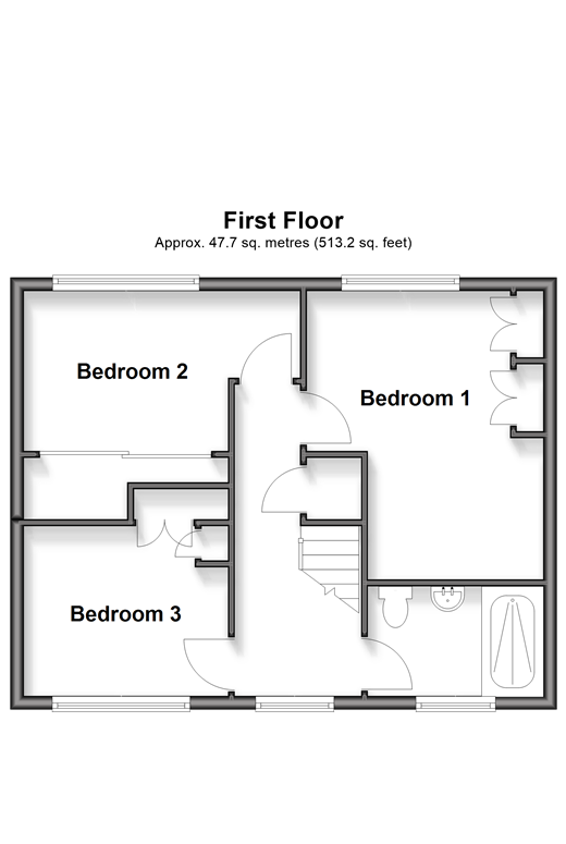 Pancroft, Abridge floorplan
