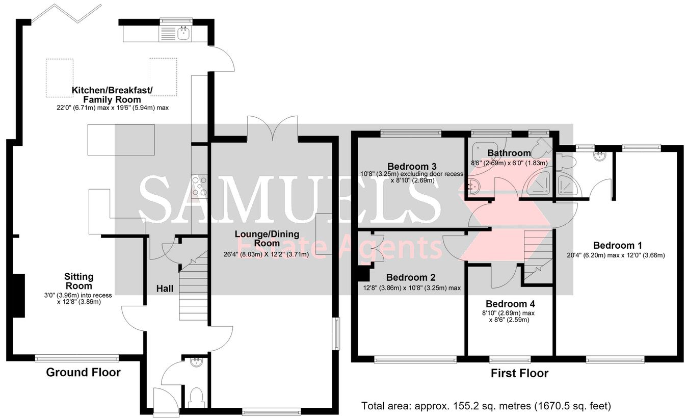 24, Vaughan Road, Exeter floorplan
