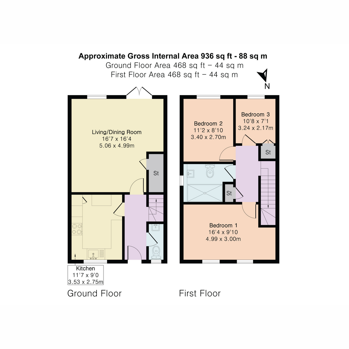 1, Brentin Views, St. Austell floorplan