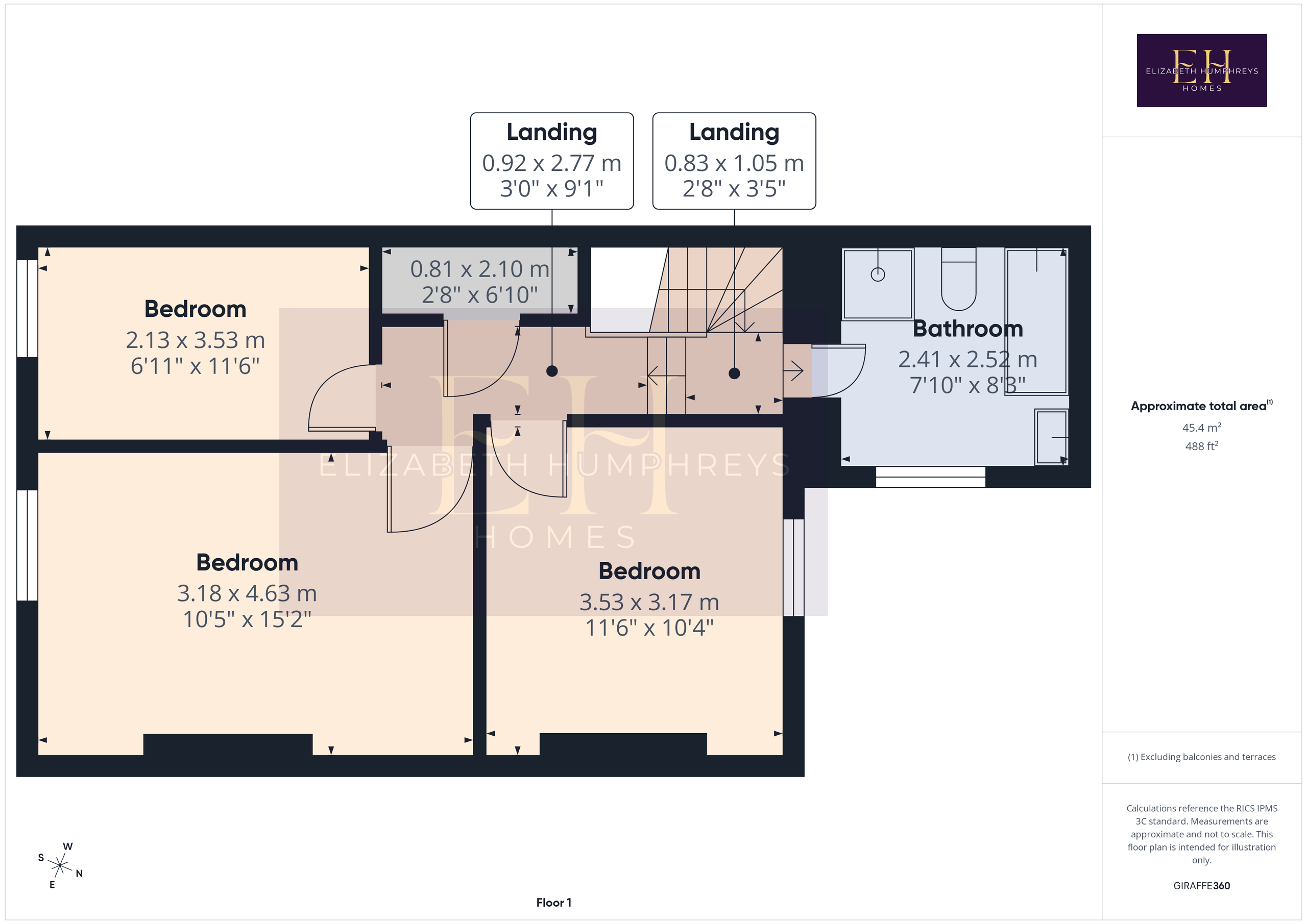 13 Duke Street, Alnwick floorplan